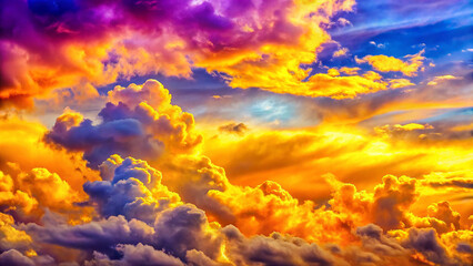 幻想的な雲の背景