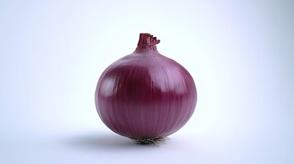 Vibrant Red Onion, Fresh and Ready to Cook