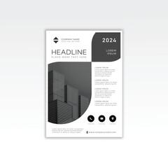 Business Flyer Vector Illustration