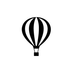 Obraz premium Simple illustration of a hot air balloon.