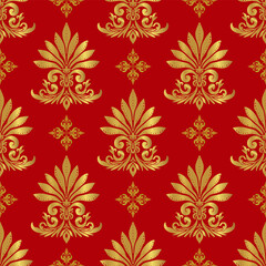 seamless pattern with flowers