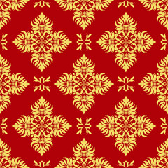 seamless pattern with flowers