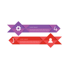 Infographic Step Elements Vector Illustration