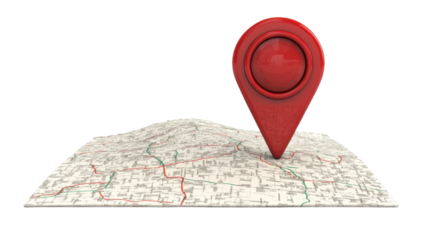 Location pin transparent background