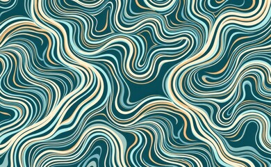 An abstract, intricate network of lines and shapes, creating a mesmerizing and dynamic visual pattern.