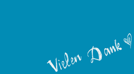 thank you handwritten on pastel background. illustration banner.
