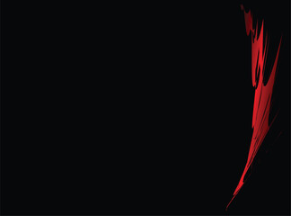 Creative Unique Vector Abstract Art design Red