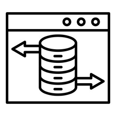 Data Transaction Icon