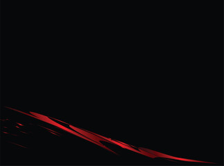 Creative Unique Vector Abstract Art design Red