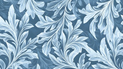 pattern of frost crystals on a windowpane