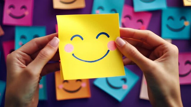 The Smiley Sticky Note