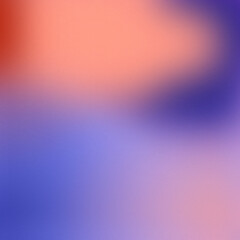 Obraz premium Abstract Gradient with Warm Peach and Cool Purple Tones