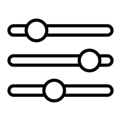 Setteing Vector Line Icon Design