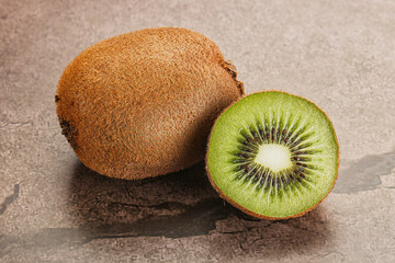Sweet and juicy kiwi fruit