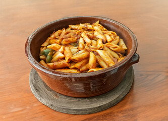 Penne Pasta with Red Sauce