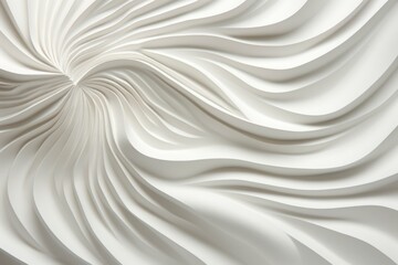 Obraz premium Futuristic white abstract geometric pattern background wallpaper decoration texture