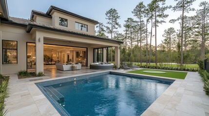 Luxury Home with Pool and Putting Green