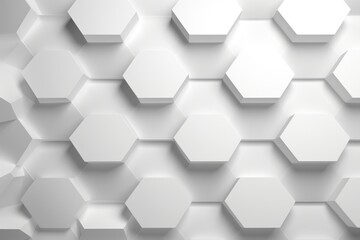 Futuristic white abstract geometric pattern background wallpaper decoration texture