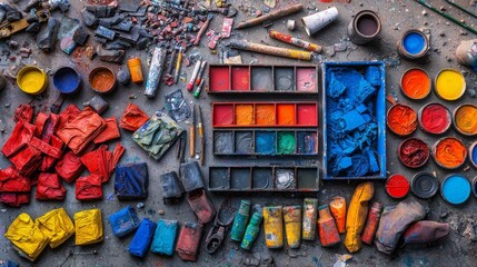 Fototapeta premium Juxtaposition of Chaos and Order