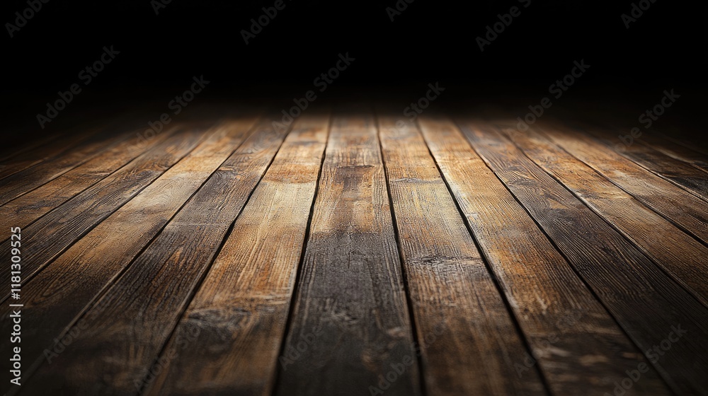 Poster discover a rustic wooden plank background featuring rich textures and natural grain patterns, perfec
