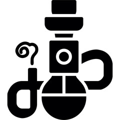 Obraz premium Hookah Icon