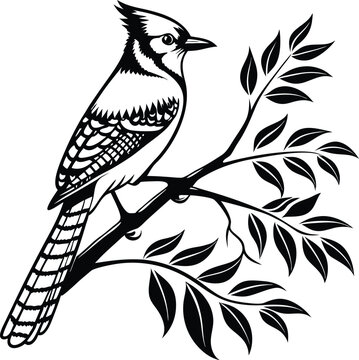 recommend clip art: blue jay bird silhouette