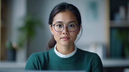 Teacher Engaging in Online Math Session with Camera, Teacher teaching online concept.