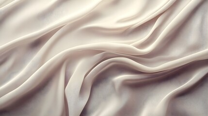 Obraz premium A smooth taupe background with subtle overlapping waves in the same hue. 
