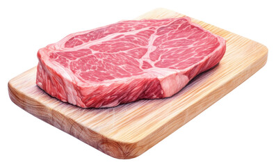 PNG Steak meat beef food.