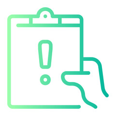 report gradient icon