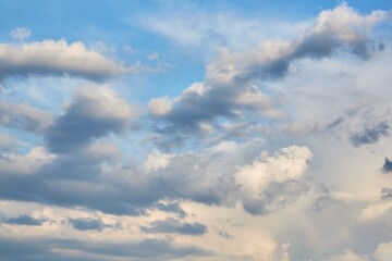 Obraz premium Clouds in the sky