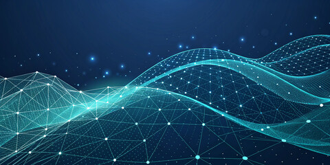 Another Abstract Illustration of Data Technology Showcasing Modern Innovations