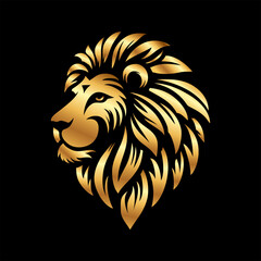 Fototapeta premium This design is perfect as a logo for companies or organizations that want to convey a message of strength, leadership, or elegance.