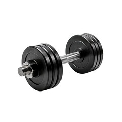Naklejka premium Black Dumbbell 