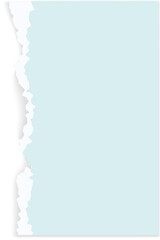 Obraz premium Torn Sheet Edge