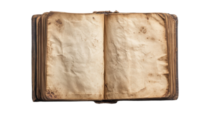 Old book transparent background