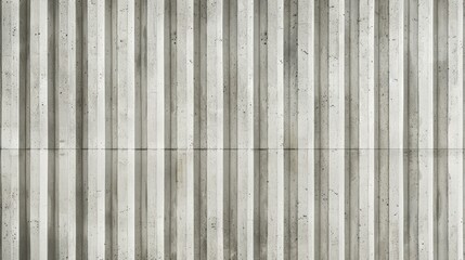 A background of fluted concrete with a repeating pattern of vertical, triangular ridges. 