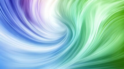 Fototapeta premium Abstract floral background with soft wavy patterns in blue and purple tones