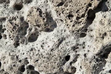 Close-Up View of Porous Texture Suitable for Various Design and Artistic Applications