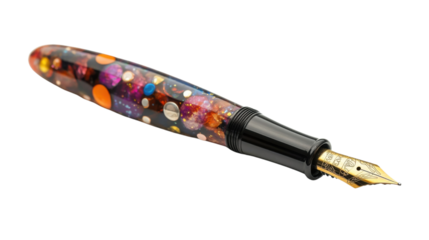 Fountain pen transparent background