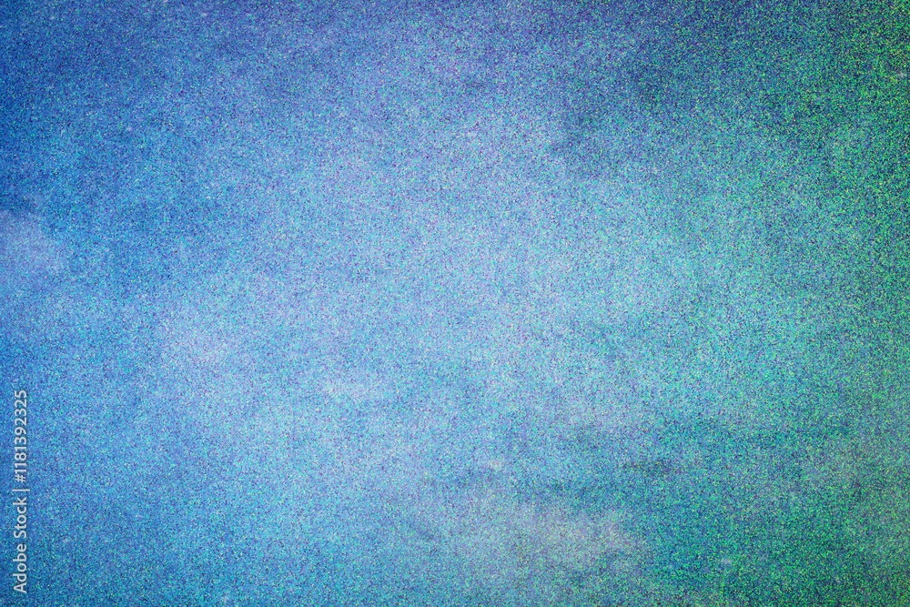 Aufkleber soft blue green gradient texture background with a grainy and artistic effect, ideal for creative de