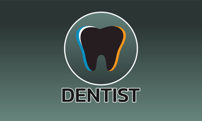 dental logo, dental care logo, dentist logo, dentist, clinic, graphic, abstract, symbol,