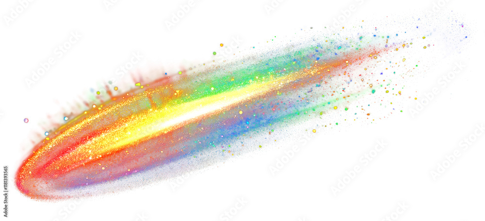 Wall mural png pastel sparkle bokeh background astronomy universe.