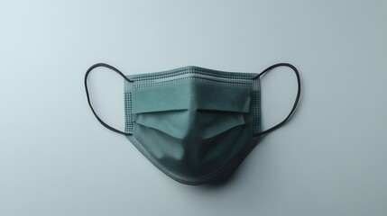 A mask icon with a lie detector representing malingering detection on a solid white background