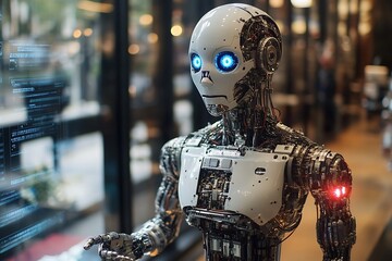 Advanced Robot Interacting With Digital Interface