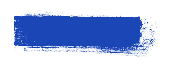Grunge Textur blau: Farbstreifen mit Raum für Text