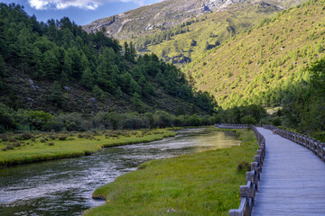 Fototapeta premium Hengduan Mountains in Yading, Daocheng, China