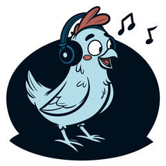 cartoon chicken