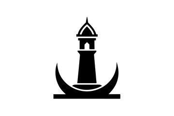 silhouette of a boat