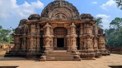 Ancient Indian Temple Architecture: A Majestic Structure